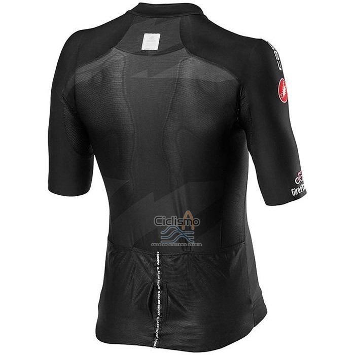 Giro d'Italia Ropa Ciclismo Culotte Corto 2020 Hombre Mangas Cortas Negro